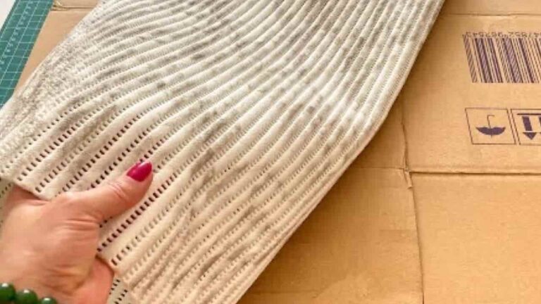 You will make something amazing with old non-slip mat and cardboard