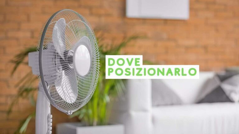 Fan, only if you place it in these points it cools more and you spend less